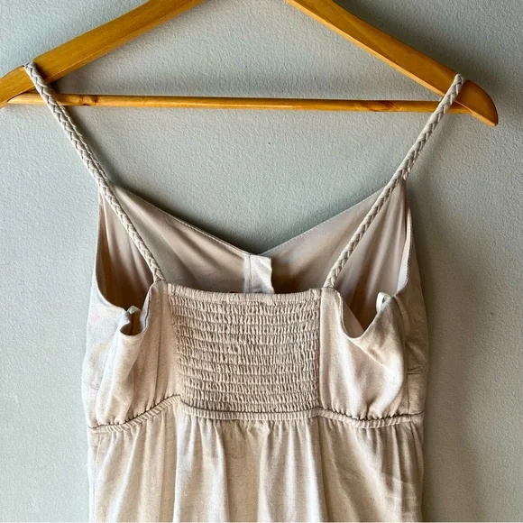 Monteau of Los Angeles• Linen Maxi Dress•Sz S - Picture 4 of 11